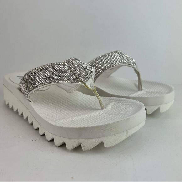 WILD PAIR- Kalabasas Thong Wedge Sandals - Picture 10 of 13